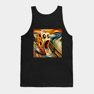 Cheesy Scream: Unique National Cheese Lover Day Tank Top